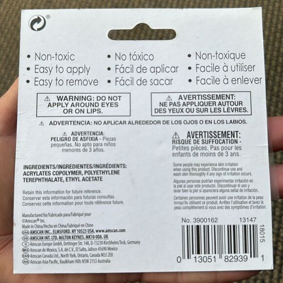 Mermaid 2 piece ‘Body Jewelry” Temporary Tattoo - Picture 3 of 3